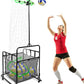 Volleyball Setter Trainer Net with Adjustable Height and Angle for Indoor and Outdoor Practice, Perfect Target Net for Setting, Serving, and Spiking Training Equipment