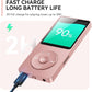 AGPTEK A02 MP3 Player with Bluetooth 5.3, 1.8 inch Screen Portable Music Player with Speaker, FM Radio, Voice Recorder, Supports Expanded Up to 128GB(Rose Gold, 32GB)