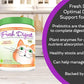 Fresh Digest Daily Digestive Aid and Immune Support Supplement for Cats, Natural Prebiotic and Enzyme Powder for Healthy Stools, Hairball Control, Stop Litterbox Odor, Works Fast 100g/3.5oz