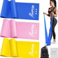 Resistance Bands, Exercise Bands, Physical Therapy Bands for Strength Training, Yoga, Pilates, Stretch Elastic Band with Different Strengths, Workout Bands for Home Gym