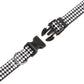 Mercano Adjustable Dog Collar - Special Design Patterns, Soft Nylon Comfortable Durable Pet Collar for Small Medium Large Dogs (L, Rhomb)