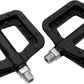 FOOKER MTB Pedals Mountain Bike Pedals 3 Bearing Non-Slip Lightweight Nylon Fiber Bicycle Platform Pedals for BMX MTB 9/16"