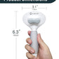 Cat Hair Brush,Cat Brush for Shedding,Soft Silicone Self Cleaning Brushes for Short and Long Haired Cats for Grooming and Shedding