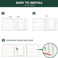 FXW Rollick Unleashed Dog Playpen for Indoor, Yard, RV Camping, 24 inch 16 Panels for Small and Puppy Dogs, White│Patented