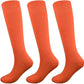 Fitliva Knee High Long Sports Socks Unisex Multicolor 3/6/12 Pairs
