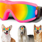 Medium Dog Sunglasses with Adjustable Strap UV Protection, Winproof Puppy Sunglasses, Suitable for Dogs Eyes Protection，Soft Dog Goggles