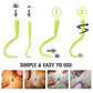 Cat & Dog Grooming Set - Fine Tooth Comb For Grooming And Removing Dandruff Flakes Remove Float Hair Tear Marks (green)