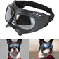 Small Dog Goggles Windproof for Small-Medium Breeds Dog Sunglasses Anti-UV with Adjustable Straps - Silver
