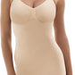 SHAPERX Strapless Shapewear Dress for Women Tummy Control Seamless Full Body Shaper Slip with Removable Straps
