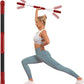 Fitness Exercise Bar,Elastic Fitness Bar,High Frequency Vibration Training Fat Buring Workout Bar for Yoga Pilates Sports,Power Twister for Arm,Abdominal Muscles Strength Exercises In Home Gym