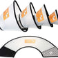 2 Pack Cat Cones to Stop Licking, Cat E Collar Pet Cone for Cats After Surgery, Pet Elizabethan Collar Dog Head Cone Recovery Cone for Most Cats & Small Dogs (Size L, 5#)