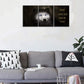 3 Panels Wolf Picture Motivational Wall Art Inspirational Canvas Painting Pictures Modern Entrepreneur Quotes Posters Prints Artwork for Home Office Decor House Decorations Class Room School to Hang