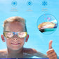 Kids Swim Goggles, Swimming Goggles for Kids with Nose Clip, Earplugs, Nose Bridge for Age 3-15