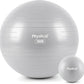 Yoga Ball for Exercise, Pilates Set, 4 Sizes Fitness Ball for Workout, Birthing, Pregnancy, Physical Therapy- Pump Included