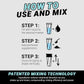 HELIMIX 2.0 Vortex Blender Shaker Bottle Holds upto 28oz | No Blending Ball or Whisk | USA Made | Portable Pre Workout Whey Protein Drink Shaker Cup | Mixes Cocktails Smoothies Shakes | Top Rack Safe