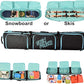 UNISTRENGH Fully Padded Snowboard Bag Waterproof Snow Sports Ski Boots&Helmet Equipment Bags