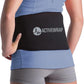 ActiveWrap Back Heat Ice Wrap with Reusable Gel Pack and Support. for Sciatica, Lumbar Strains, Stiffness & Low Back Pain Relief. Portable Heat Compress for Spine Recovery. Hot and Cold Therapy