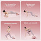 Wheeled sliders for working out smoother exercise sliders multicoloured exercise pads for floor Fitness pilates feet exercise Includes 4 universal wheels You can put both feet on it