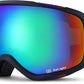 GoLight OTG Anti-Fog Ski Goggles for Men Women ??Spherical REVO Lens, UV400, Breathable TPU Frame, Adjustable Non-Slip Strap