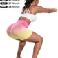 CHRLEISURE Women's 4 Packs Workout Gym Shorts, High Waisted Butt Lifting Scrunch Butt Seamless Booty Shorts