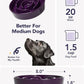 LE TAUCI Dog Bowls Slow Feeder Ceramic, 1.5 Cup Slow Feeding Bowl for Small and Medium Breed, Puzzle Dog Food Bowl for Fast Eater, Maze Purple