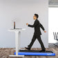 GYMAX Walking Pad, 4.75HP Under Desk Treadmill with LED Touch Screen, App Control, Built-in Speaker & Handle, 2 in 1 Folding Compact Portable Treadmill for Home Small Space
