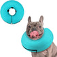 Supet Inflatable Dog Cone Collar for Large Medium Small Dogs, Soft Cone Collar for Dogs Cats, ECollar Doggie Neck Donut Dog Cone Alternative After Surgery