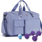 FIORETTO Women's Gym Duffle Bag with Shoes Compartment, 37L Capacity, Ideal for Travel, Gym, Sports, Duffel, Weekender