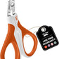 Mr. Pen Cat Nail Trimmer - Raspberry Red & White, Cat & Dog Nail Clipper