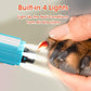 Super Powerful Dog Nail Trimmers and Dog Nail Clippers Combo, Ultra Quiet, 3 Speeds, 4 Bright Lights, with Travel Lock, for Small, Meddium and Large Dogs, Cats and Small Animals