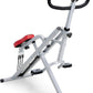 Marcy Squat Rider Machine for Glutes and Quads Workout XJ-6334, Silver & Black