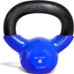 Yes4All 5-100 LB Kettlebells Vinyl Coated Cast Iron for Dumbbell Weights Exercises, Gym, Fitness, Full Body Workout Equipment Push up, Grip and Strength Training