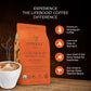 Lifeboost Cognition Decaf Mushroom Coffee - Low Acid Decaf Medium Organic Coffee with Lions Mane & Chaga Mushrooms - Increase Energy, Boost Focus & Immune Support - 12 oz Bag - Ground