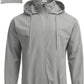 COOFANDY Men's Packable Rain Jacket Lightweight Waterproof Raincoat with Hood Travel Hiking Golf Windbreaker