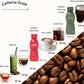 Iconic Protein Drinks, Café Latte (12 Pack) - Sugar Free & Low Carb - 20g Protein + 100mg Caffeine - Lactose Free, Gluten Free - Keto Friendly Protein Coffee