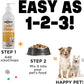 Dinovite Lickochops for Dog & Cat Supplement Enhanced with Omega-6, 3 Fatty Acids, Probiotics and Vitamin E, 16 oz with Pump