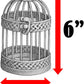 Vela Lanterns Bird Cage Decor Candle Holder Lantern Decorative Wedding Table Centerpiece Decorations, Gold, Small, Set of 4