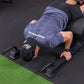 Titan Fitness Adjustable Floor Glute & Hamstring Developer (GHD), Cross Training Workout Lifting Equipment in Home and Commercial Gym