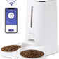 FUKUMARU Automatic Cat Feeder, 4L Dog Feeders with Double Bowls, Support DIY Meals and Timed Control WiFi Cat sFood Dispenser, Suit for Most Pet Food