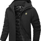 Men's Warm Winter Coats Waterproof Ski Jacket Windproof Snow Coat Mountain Windbreaker Hooded Raincoat