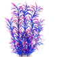 DSkoiph 2 pcs Aquarium Decor Plastic Plants Extra Large 21 Inches Artificial Fish Tank Plants Tall Fish Tank Decorations Artificial Green Water Plants (Purple)