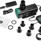 4800GPH Aquarium 36V DC Water Pump with Controller, 105W Submersible and Inline Return Pump for Fish Tank,Fountains,Sump,Hydroponic,Pond,Freshwater and Marine Water Use,25FT Max Lift