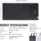 VEVOR Sauna Blanket for Detoxification, Portable Far Infrared Sauna for Home, PU Sauna Bag w/Therapy Stones & Carbon Fiber Heating, 1-6 Level Adjustable Temp 95-185℉, 1-60 Minutes Timer, 75 x 35in