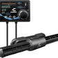 CONQUERALL DC 24V Circulation Flow Pump with controller 35W Wave Maker for saltwater aquarium 90-110 Gallon Fish Tank