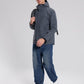 baleaf Men's Rain Jacket Waterproof Breathable Raincoat with Hood for Outdoor Hiking Traveling Cycling Windbreaker