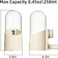 Automatic Hanging Bird Water Bottle - No Drip Cage Mounted Waters Feeder for Parakeets, Cockatiels, Budgies, Lovebirds, Finches, Canaries, Parrots (Bird Cage Accessories Travel Essential)
