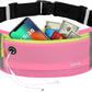 USHAKE Slim Running Belt, Workout Fanny Pack for Men Women,Exercise Waist Pack for Apple iPhone Holder, Runner Belt for Running Walking Cycling Camping Gym
