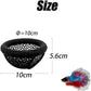 Aquarium Floating Betta Fish Skins, Betta or Shrimp Feeder, Cave and Hammock, Small Fish Feeding Rings, Aquarium Hiding Feeding Decorative Accessories (Black)