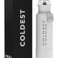 Coldest Insulated Water Bottle with Straw Lid - Stainless Steel Metal Insulated Bottle for Men & Women (Epic White, 40 oz)