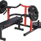 Chest Press Machine, Weight Bench Press Machine, Adjustable Flat Incline Bench with Independent Converging Arms, Multifunctional Bench Press Rack for Home Gym Equipment